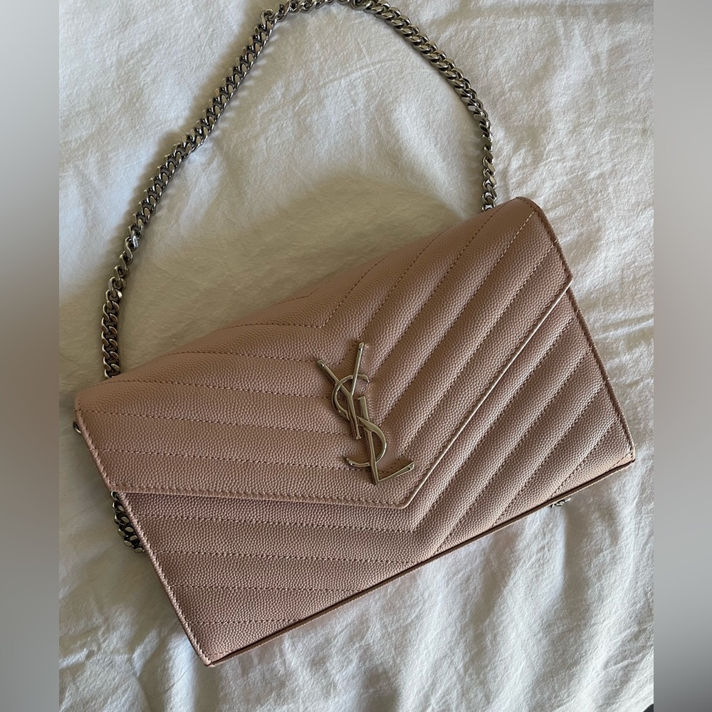YSL Chain Wallet - Brand New